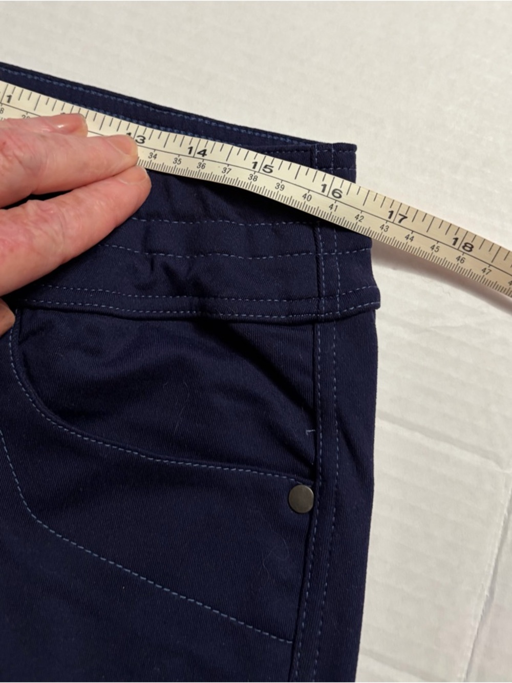 Kihl Mova Comfy 6” Stretch Shorts - Blue Depths Heather NWT - Picture 6 of 8